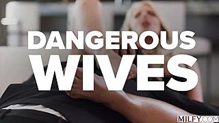 Milfy BBC-CRAVING mob WIFE Phoenix Marie CHEATS in doggystyle and cowgirl! She TAKES creampie after DEEPTHROAT!