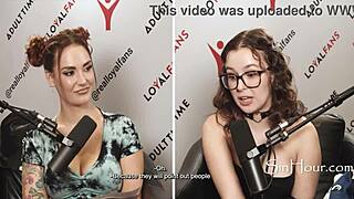 Award-Winning Sluts Spill The Cum I Mean Tea - Lexi Luna Cory Chase Leana Lovings Siri Dahl