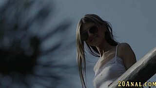 tiny anal teen gets facial