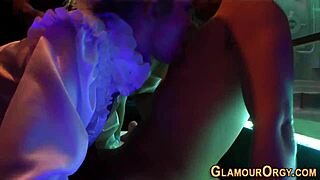 glamour whores fucking interracial 3some orgy outdoor shower banging 😍