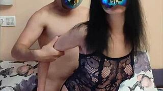 i'm a milf with beautiful ass, filming porno in cowgirl pov