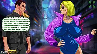 Let's dive into Cybersluts 2077 with big tits action!