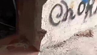 Fucking In Mountain Outdoor Real Couple!