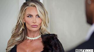 Milfy BBC-CRAVING mob WIFE Phoenix Marie CHEATS in doggystyle and cowgirl! She TAKES creampie after DEEPTHROAT!