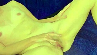 Horny Housewife Caroline Orgasms with Dildo in Wet Pussy