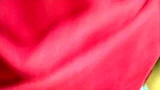 sexy indian aunt gets anal blowjob and creampie in car on highway