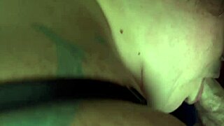 Brunette BBW Deepthroats And Sucks Fat Monster Cock