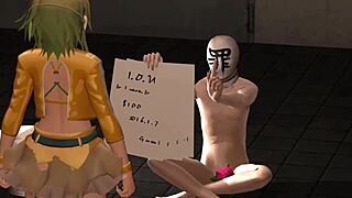 Gumi pays her debts with dancing