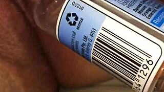 wife's swollen clit play with suction 😍