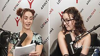 Award-Winning Sluts Spill The Cum I Mean Tea - Lexi Luna Cory Chase Leana Lovings Siri Dahl