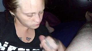 girlfriend smokes my pole