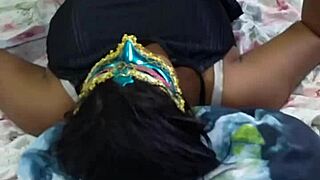 Черна развратница в сочна дупка