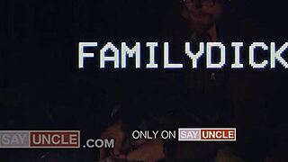 Feeling So Aroused Getting Dick Massage From Best Friend's Hairy Stepdad In Dorm