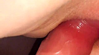 Detailed View Of Wet Tight Pussy