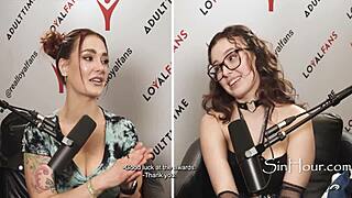 Award-Winning Sluts Spill The Cum I Mean Tea - Lexi Luna Cory Chase Leana Lovings Siri Dahl