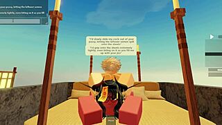 Intense Blowjob Outside With Rblx Ultra