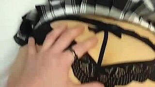 Destiny Mae Fucked Hard from Behind in Mini Skirt