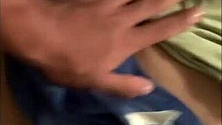 Young girl moans in lingerie during missionary sex in the dorm!