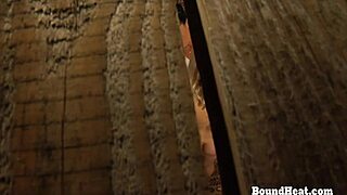 watch the bound lesbian slave pleasure herself intensely