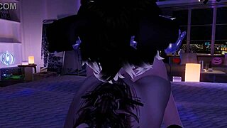 Femboy gives handjob and sucks cock expertly