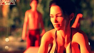 Stepmother Massage Turns into Blowjob and Ass Fucking! Big Ass Milf Screams!