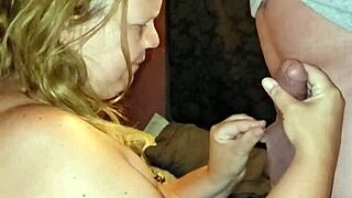 Redhead Milf Cums Hard in Doggie Style Position with Intense Orgasms