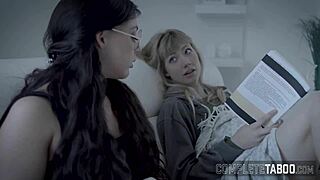 Intense Femdom Teen Sucking Massive Black Cock