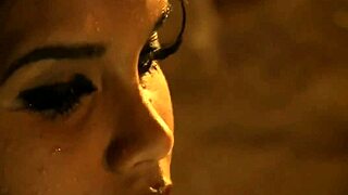 Brunette Cougar Teases With Striptease