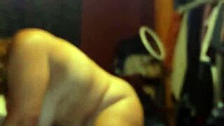 Redhead Milf Cums Hard in Doggie Style Position with Intense Orgasms