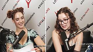 Award-Winning Sluts Spill The Cum I Mean Tea - Lexi Luna Cory Chase Leana Lovings Siri Dahl