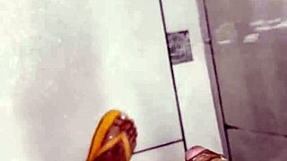Masturbating In Gym Bathroom For The First Time!