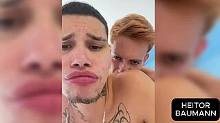 Young Guy Moans On Neighbor's Cock