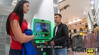 Model Fucked Hard for Bitcoin in Hunt4K