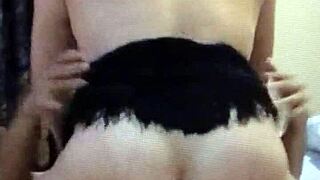 Listen to my wife moan during double penetration?