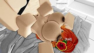 Cute Roblox Girl Has Her Pussy Destroyed In Condo