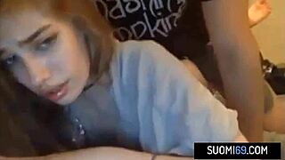 Finnish Amateur Teen Engages In Passionate Sex