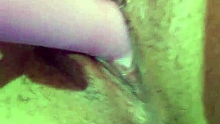 Naughty girl reaches intense orgasm masturbating