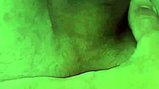 Uncut Big Tattooed Cock Cums Hands-Free After Hard Anal Prolapse Fisting