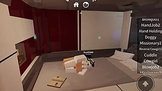 Bold Rough Fucking Of Horny Slut Riding On Roblox