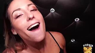 sparkling pam gets taken in reputed night club with lingerie and dancing