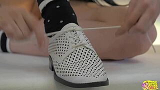 Photoshoot Turns into Passionate Lesbian Sex