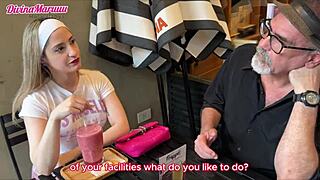 Fucking Grandpa Seduces Young Argentine Neighbor