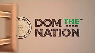 Tied-up submissive ashley lane gets face fucked and ass eaten!