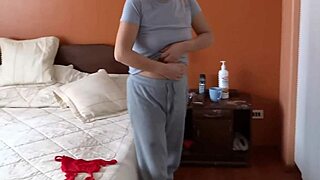 beautiful stepmother asks me to cum on her tits during orgasm mutual handjob