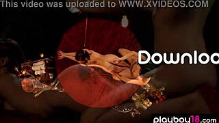 sexy brunette audrey royal in lingerie wants a sensual massage