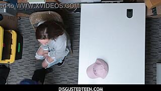 Cute Teen Hayden Hennessy Caught Shoplifting And Fucked
