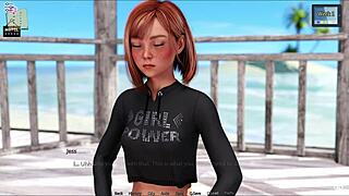 sunshine love 35 in game action