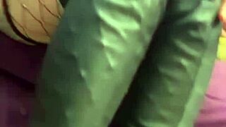 karma rx posts on instagram in latex as prostitute