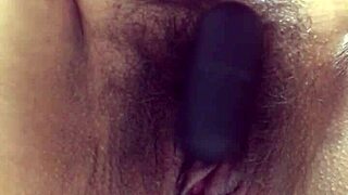 Intense squirting orgasm in Japanese masturbation video