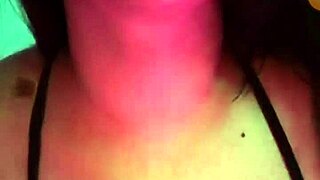 Colombian woman shows big tits and ass on webcam